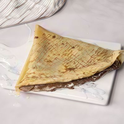 Fasting Crepes With Chocolate