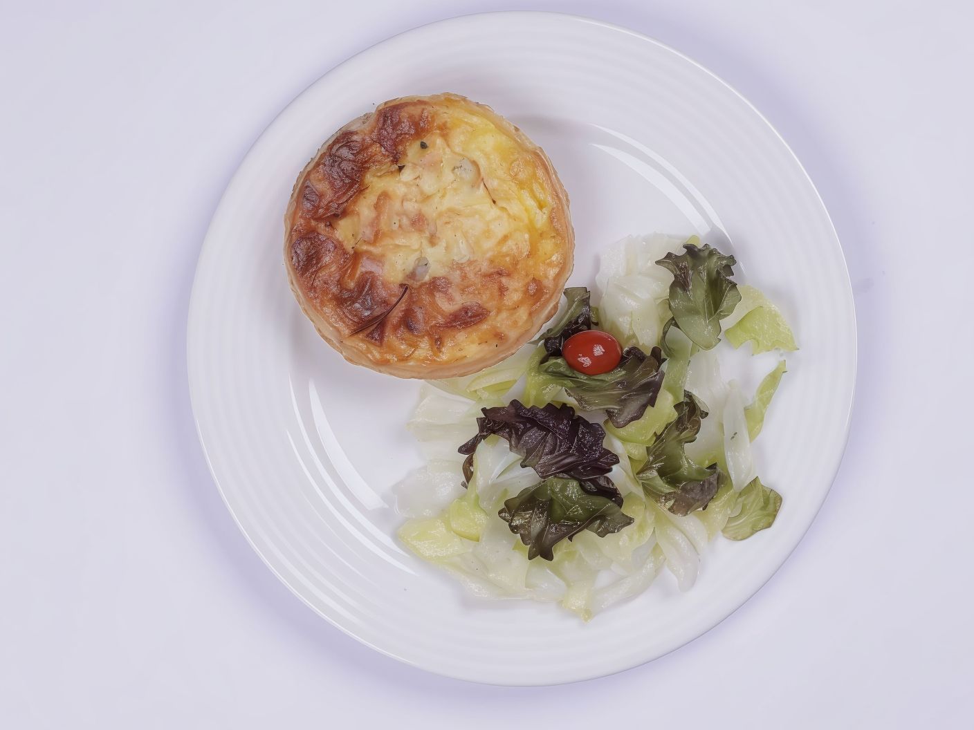 Chicken And Mushroom Quiche