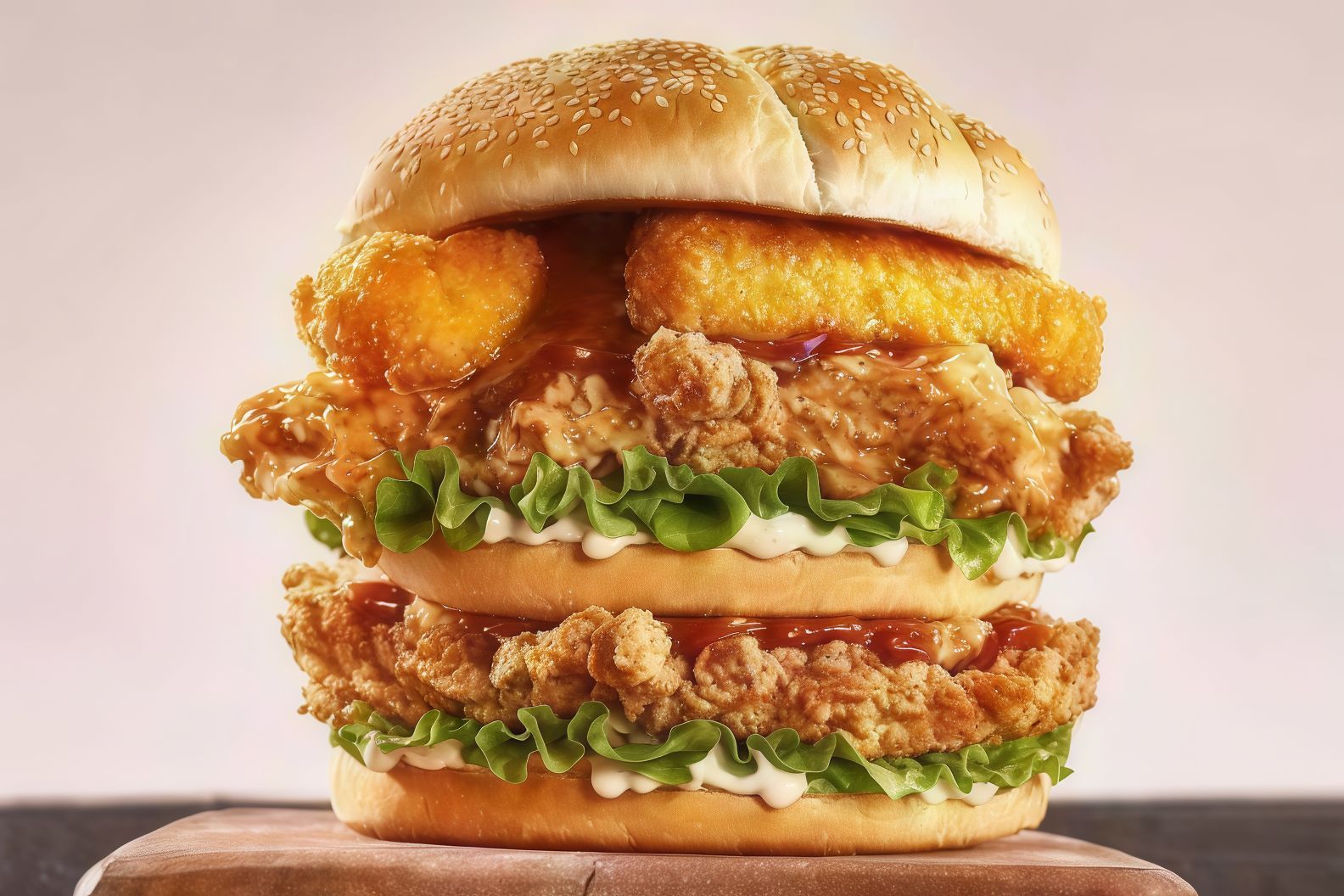 Mega Chicken Burger