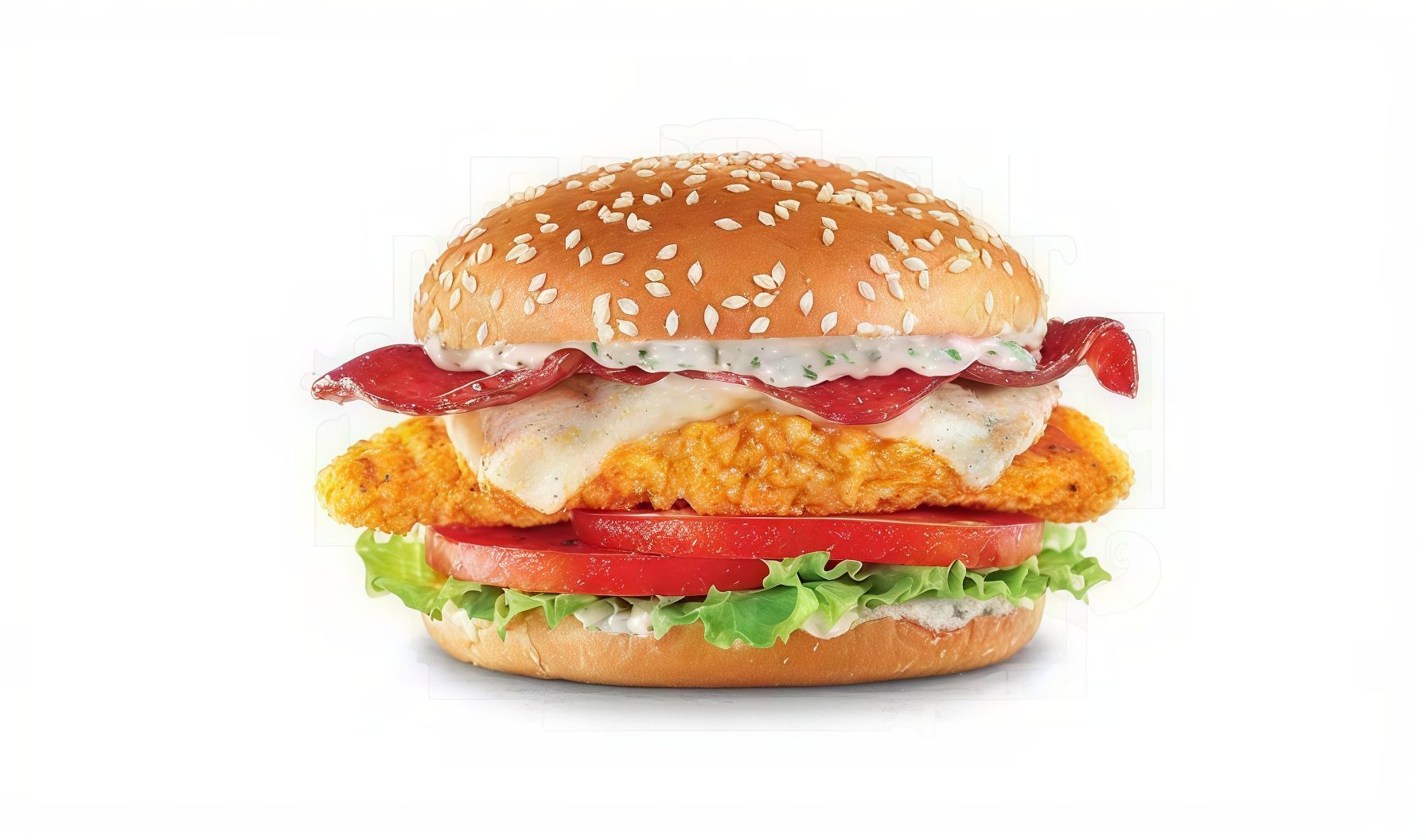 Ranchi Chicken Burger