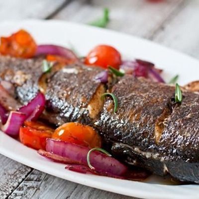 Oven-baked Singari Grilled Sea Bass
