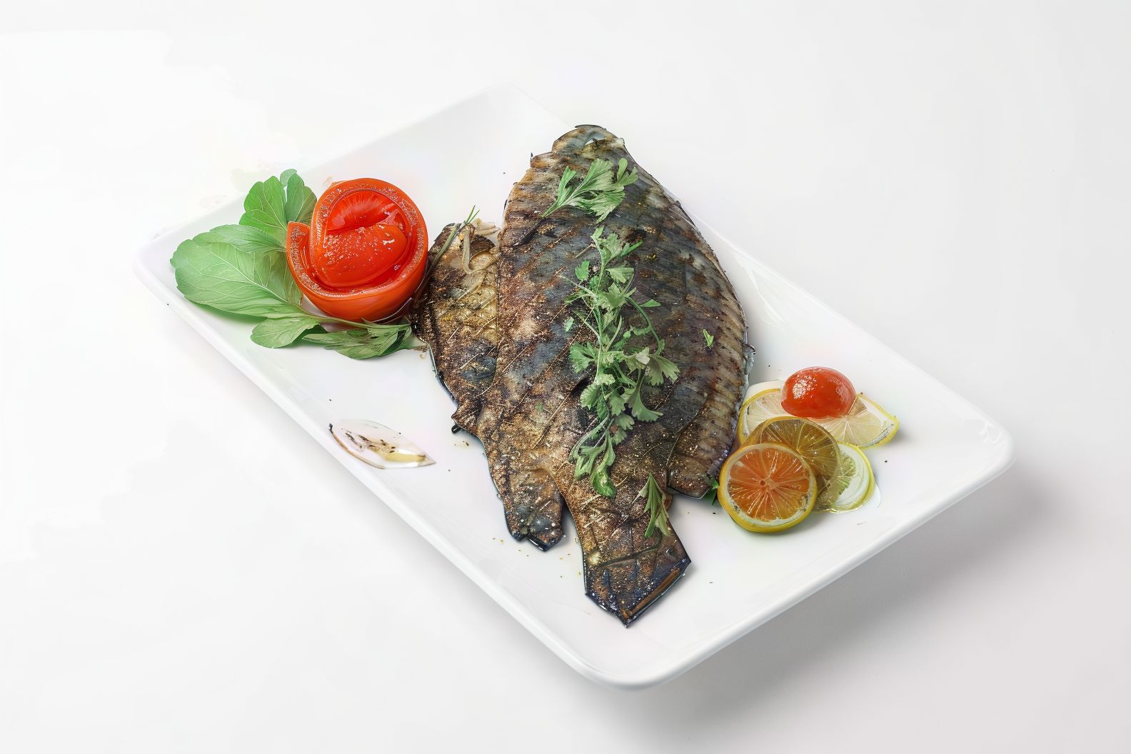 Offer 5 Meals Of Grilled Tilapia With Oil And Lemon