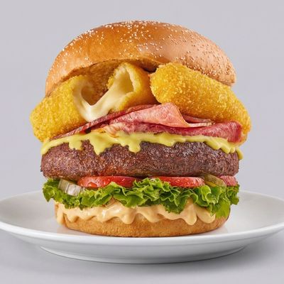 Mozzarella Beef Burger