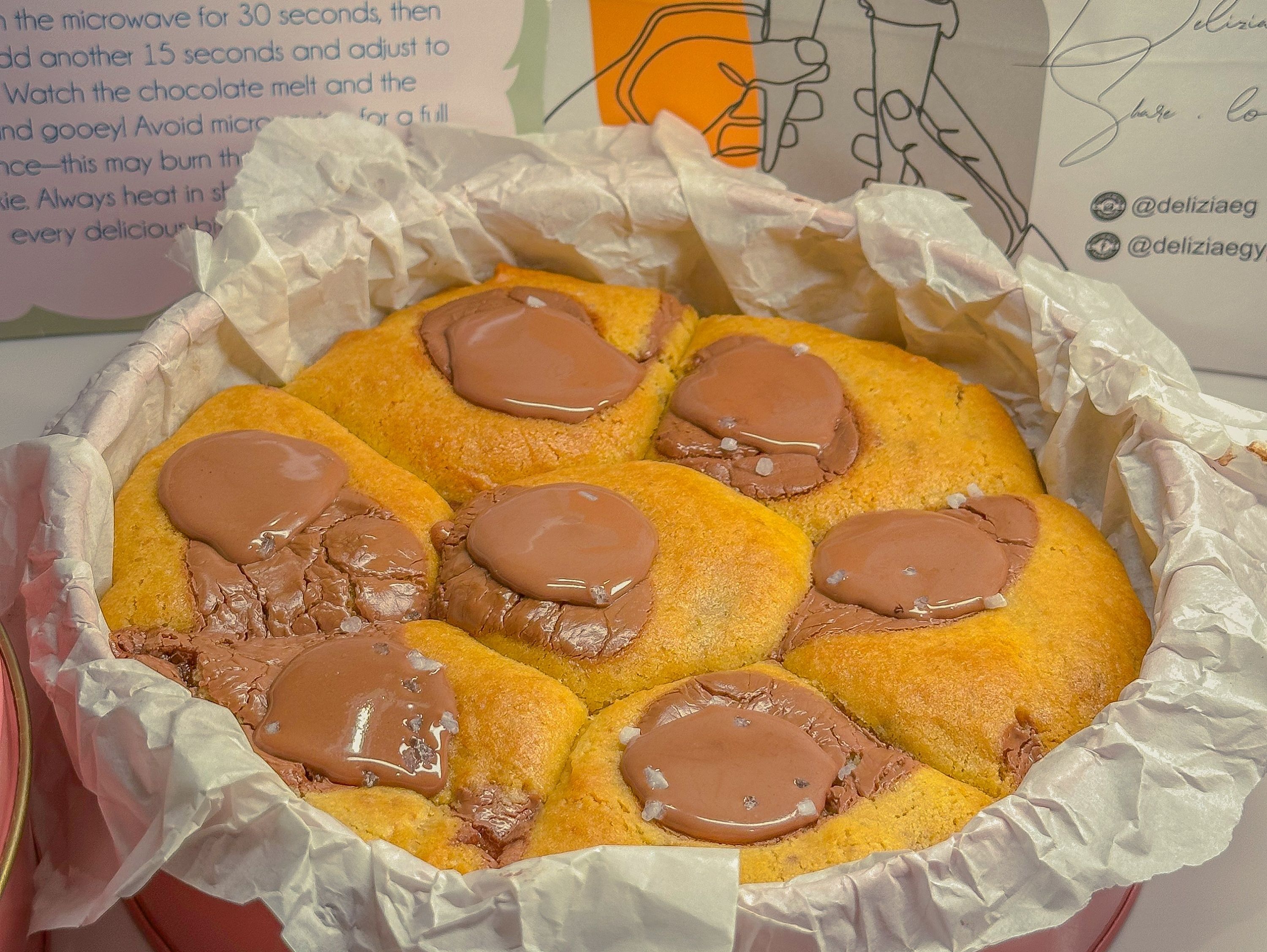 Molten Chocolate Cookie
