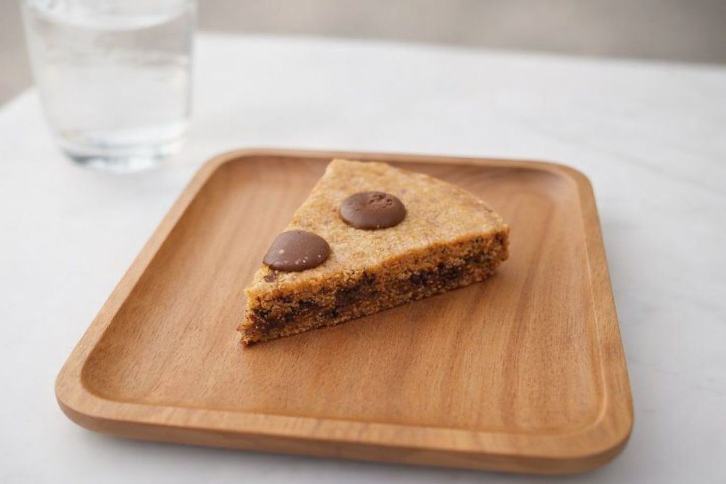 Milk Belgian Chocolate Cookies Slice
