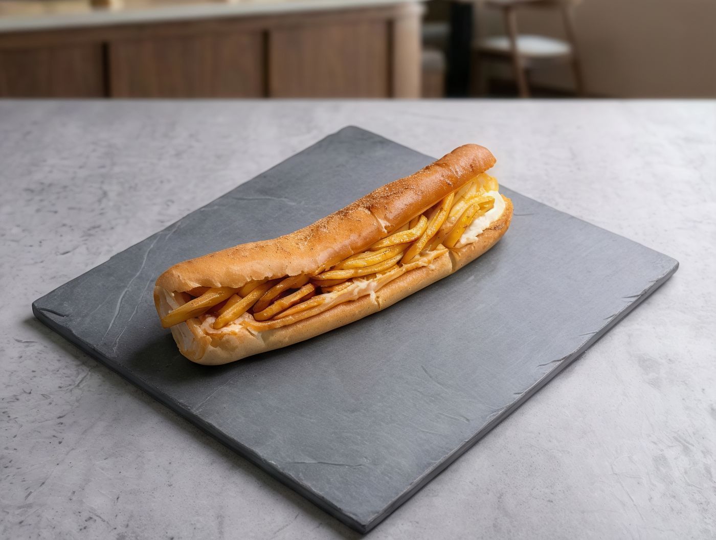 Potatoes And Cheese Fino Sandwich