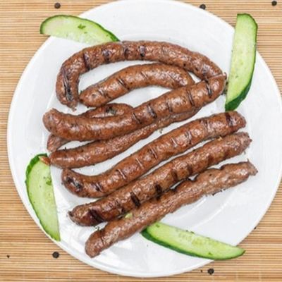 1/4 baladi sausage with basmati rice meal