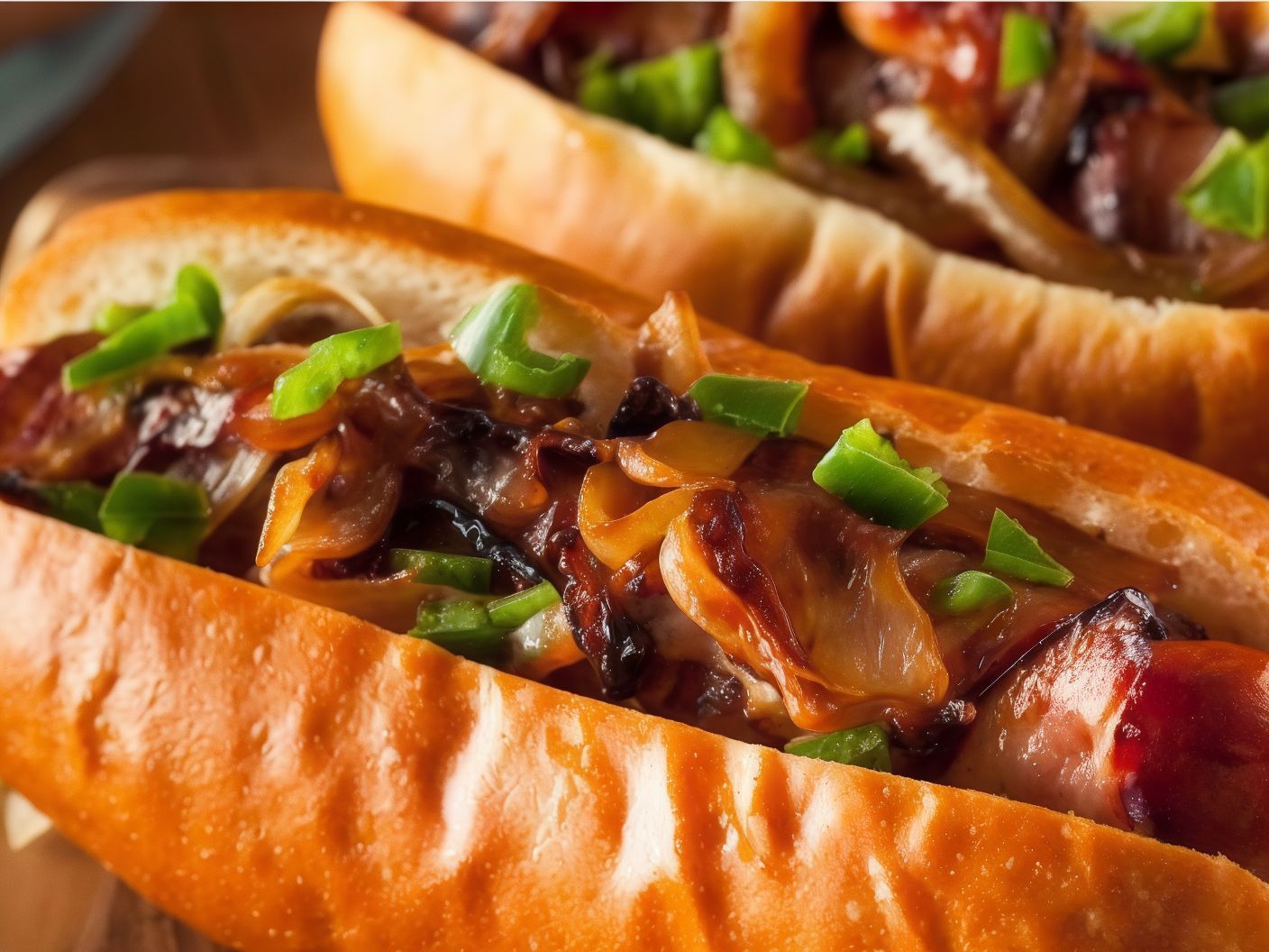 Mexican Hot dog sandwich