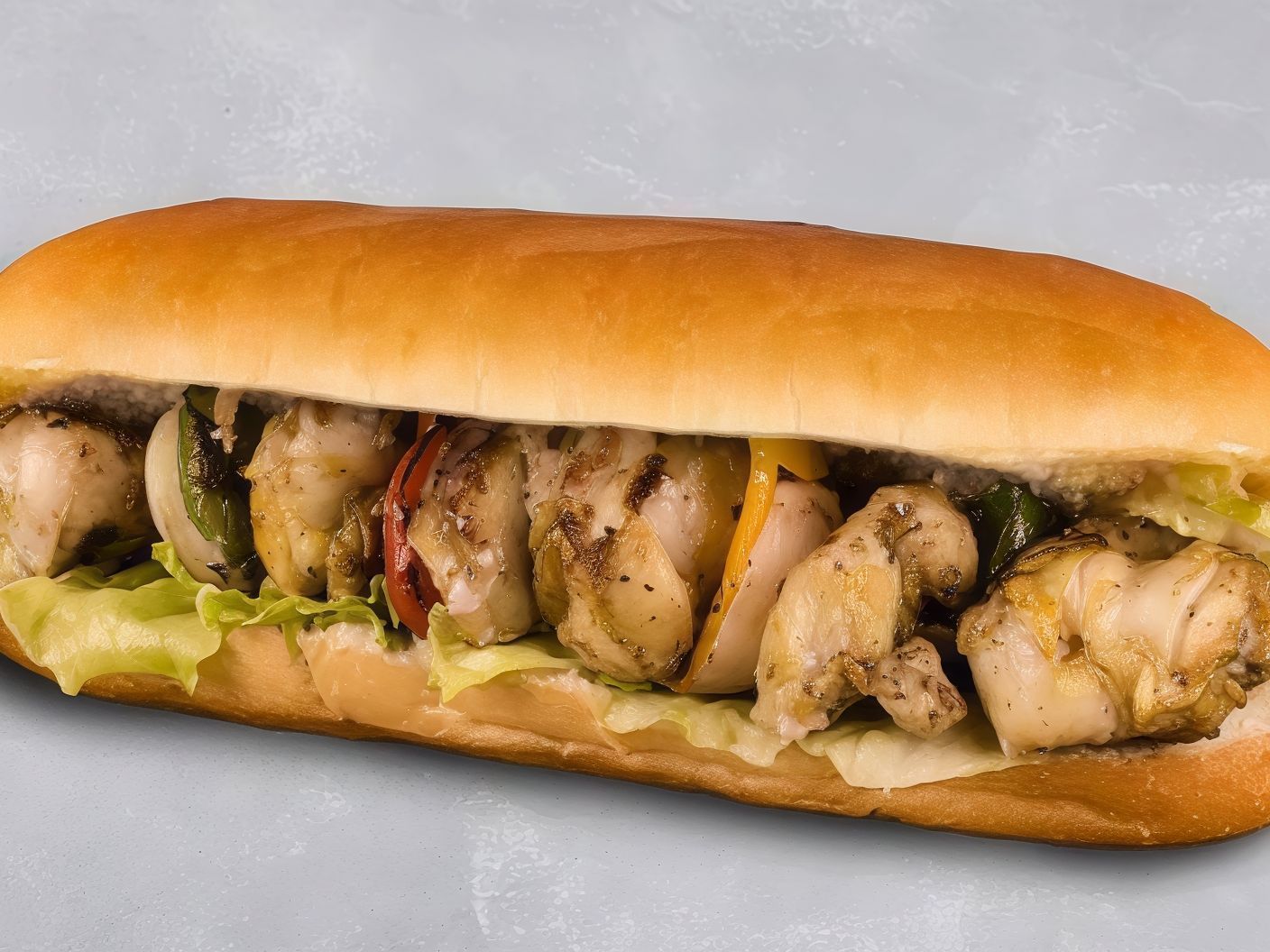 Shish Tawook sandwich