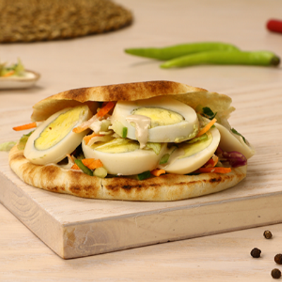 Boiled Eggs Sandwich