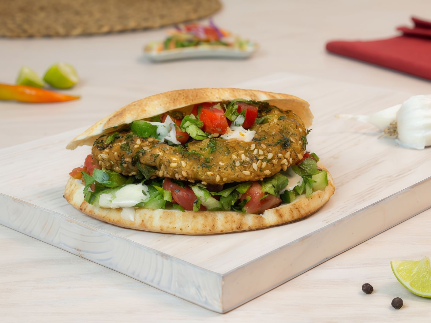 Arabiata Taamia Sandiwch