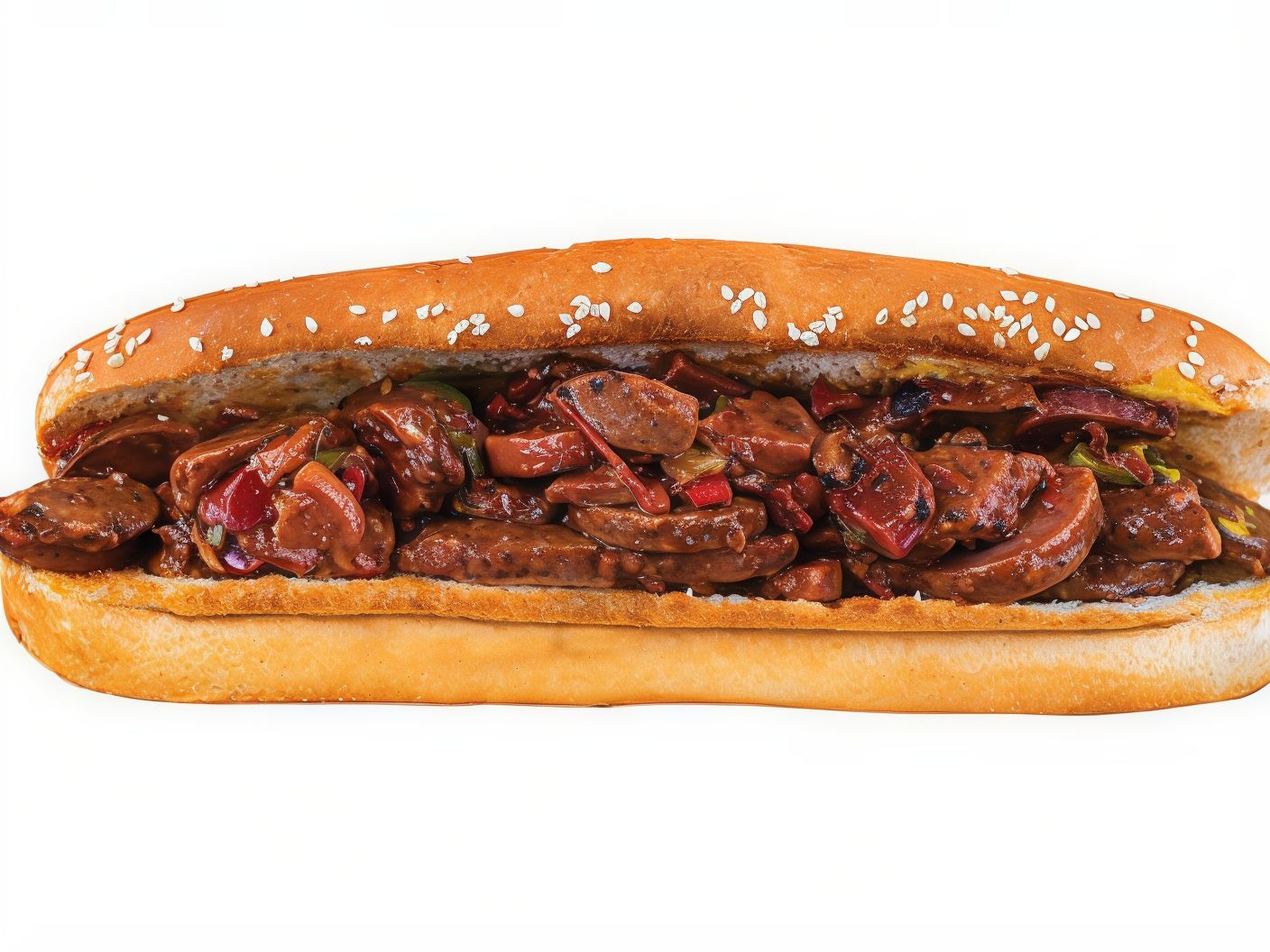 Sausage sandwich