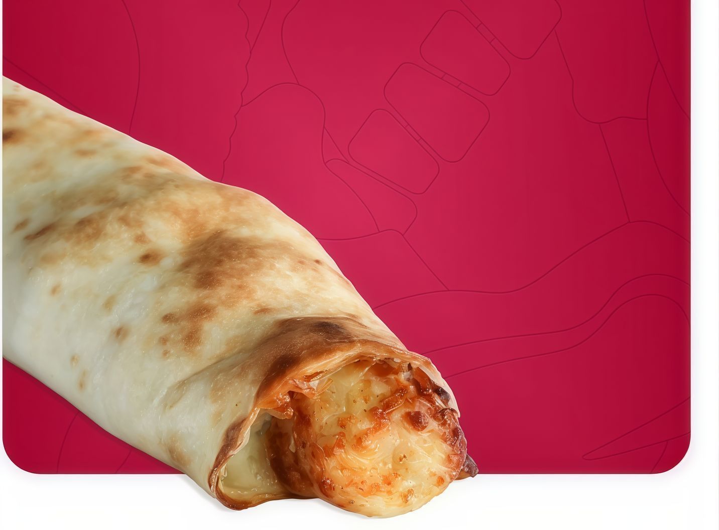 Chicken Shish Tawook Roll Pie