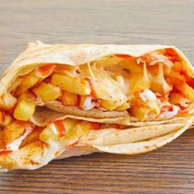 Farm fries crepe