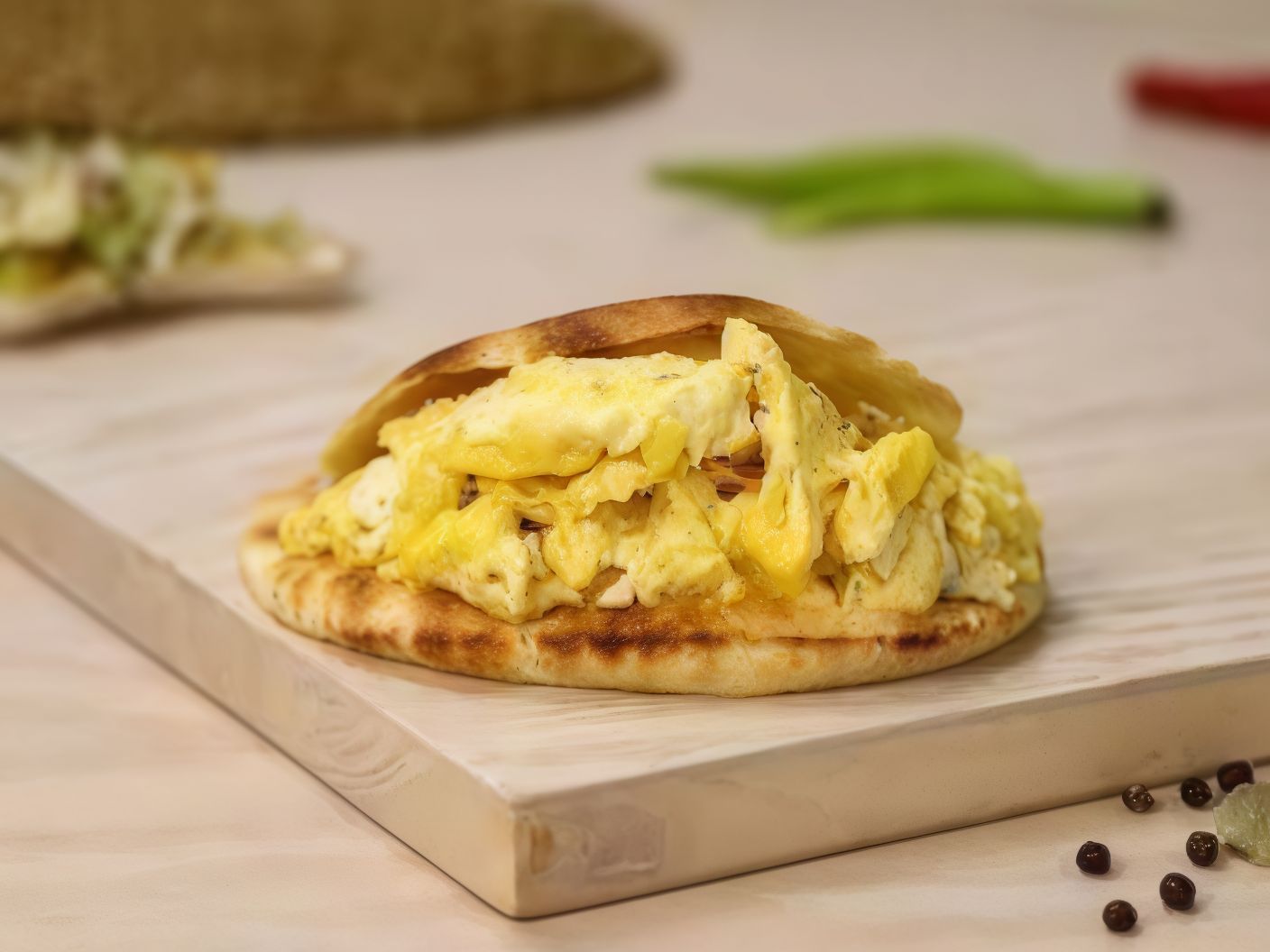 Omelette Egg Sandwich