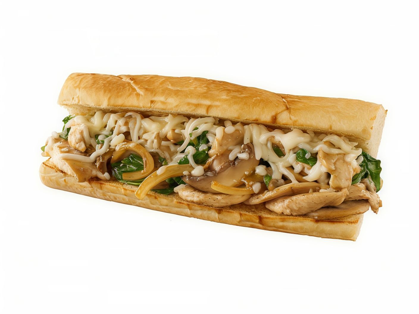 Chicken mushroom sandwich