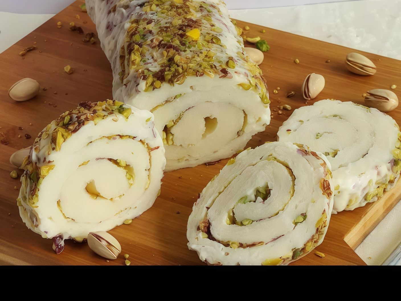 Arabic Ice Cream Roll