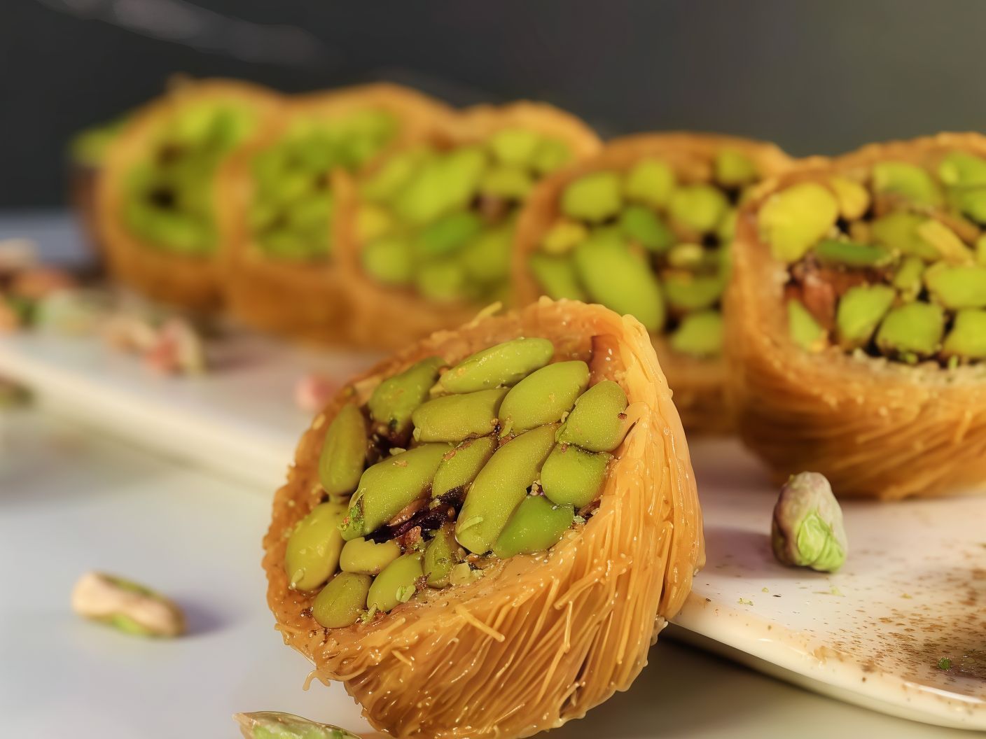 Jordanian Mabrouma With Pistachios