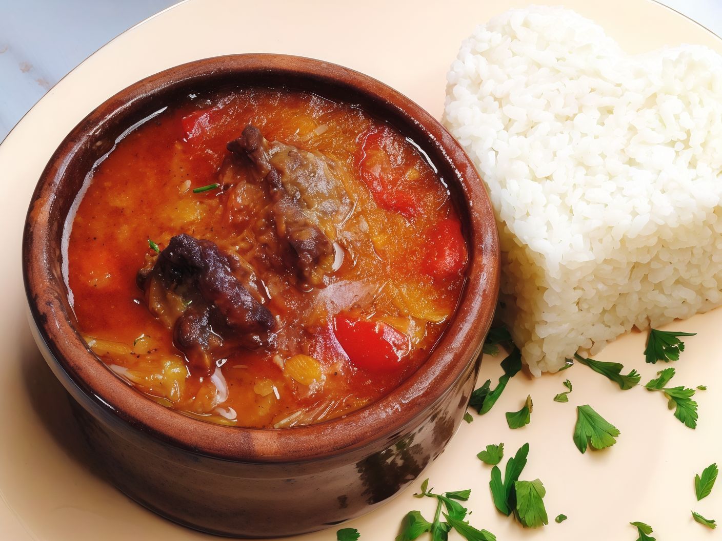 Stew with Meat Casserole