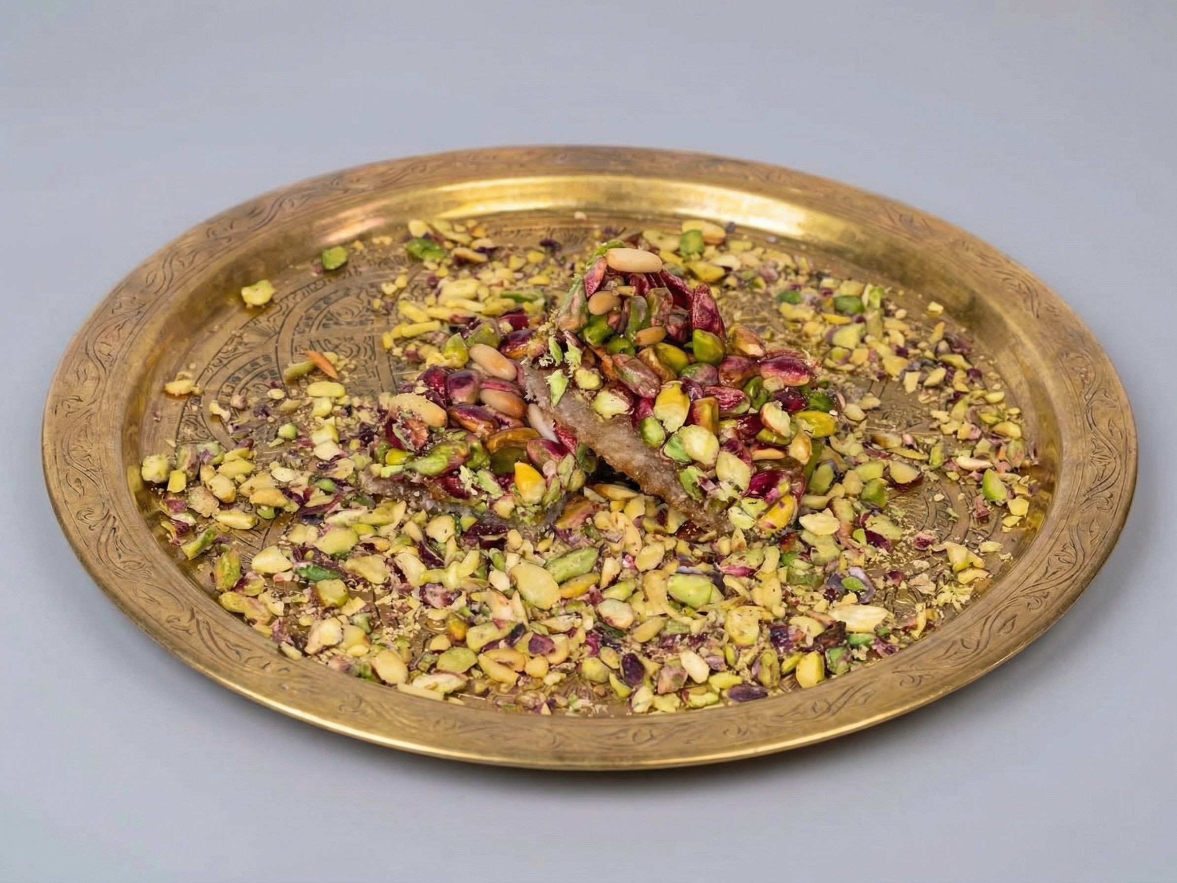 Pistachio And Pine Nut Kunafa