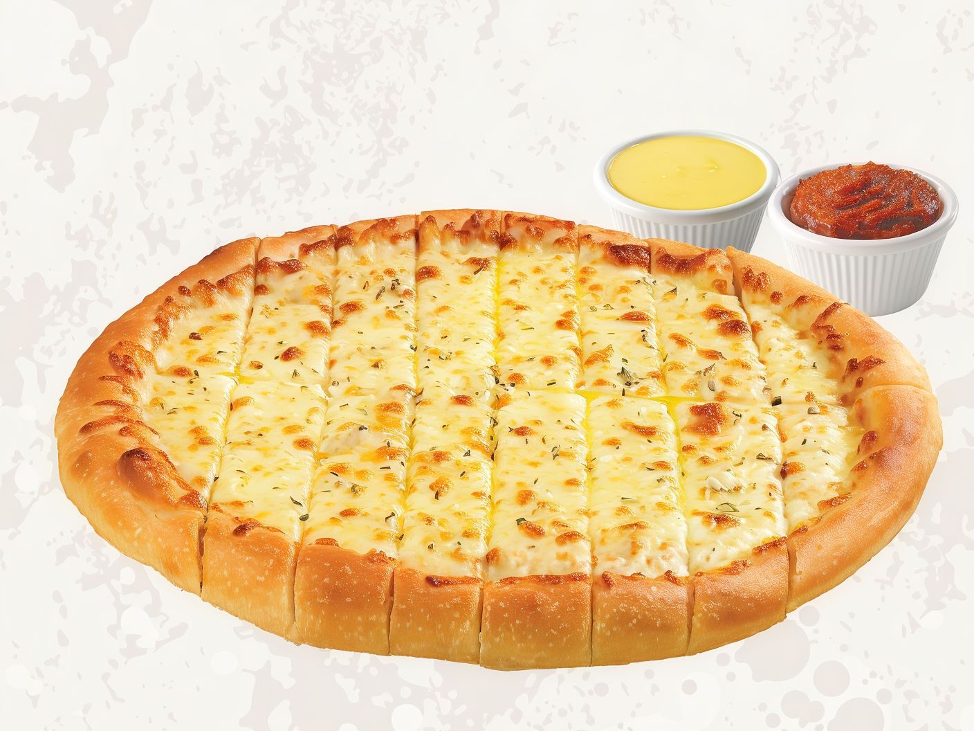 Cheesy Garlic Pizza