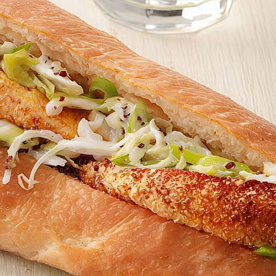 Fried Fish Fillet Sandwich