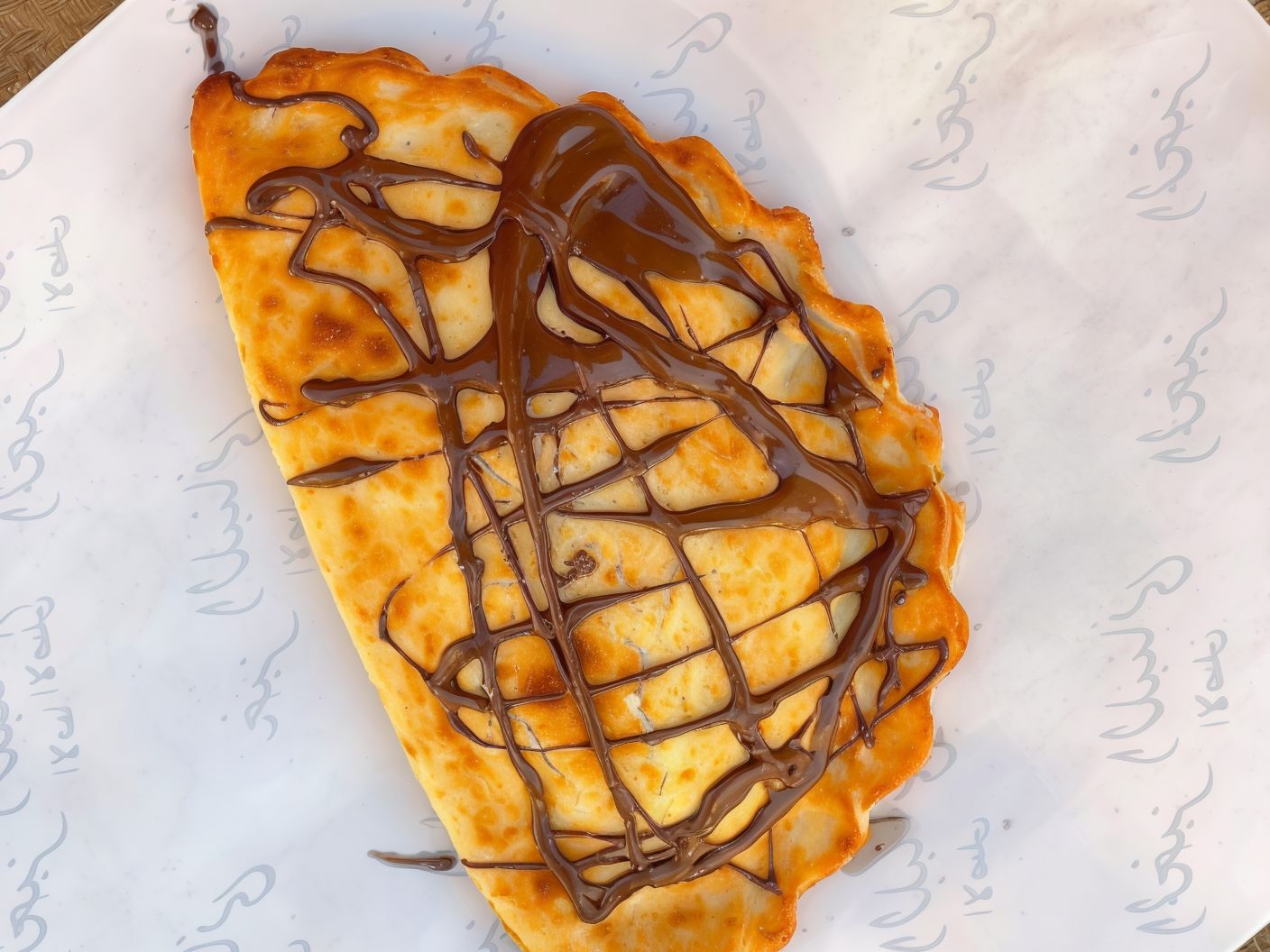Chocolate manoushe