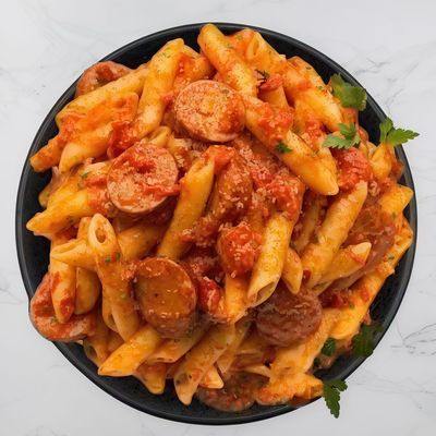 Hot Dog Pasta