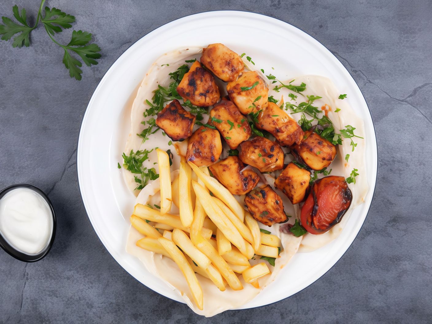 Shish Tawook Meal