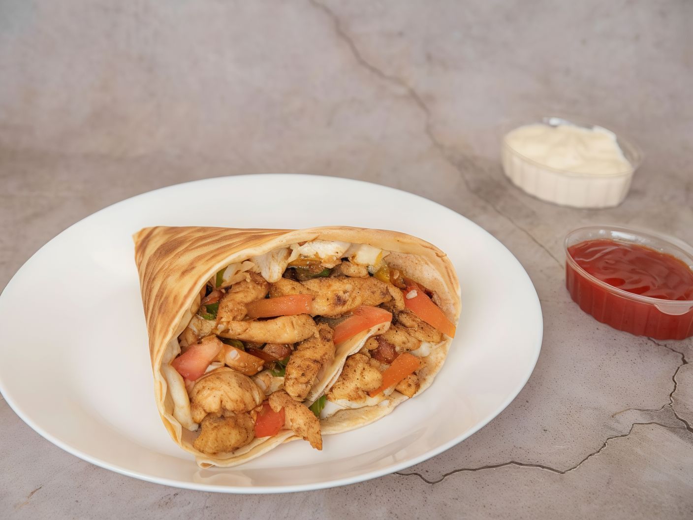 Mix Shawarma Crepe