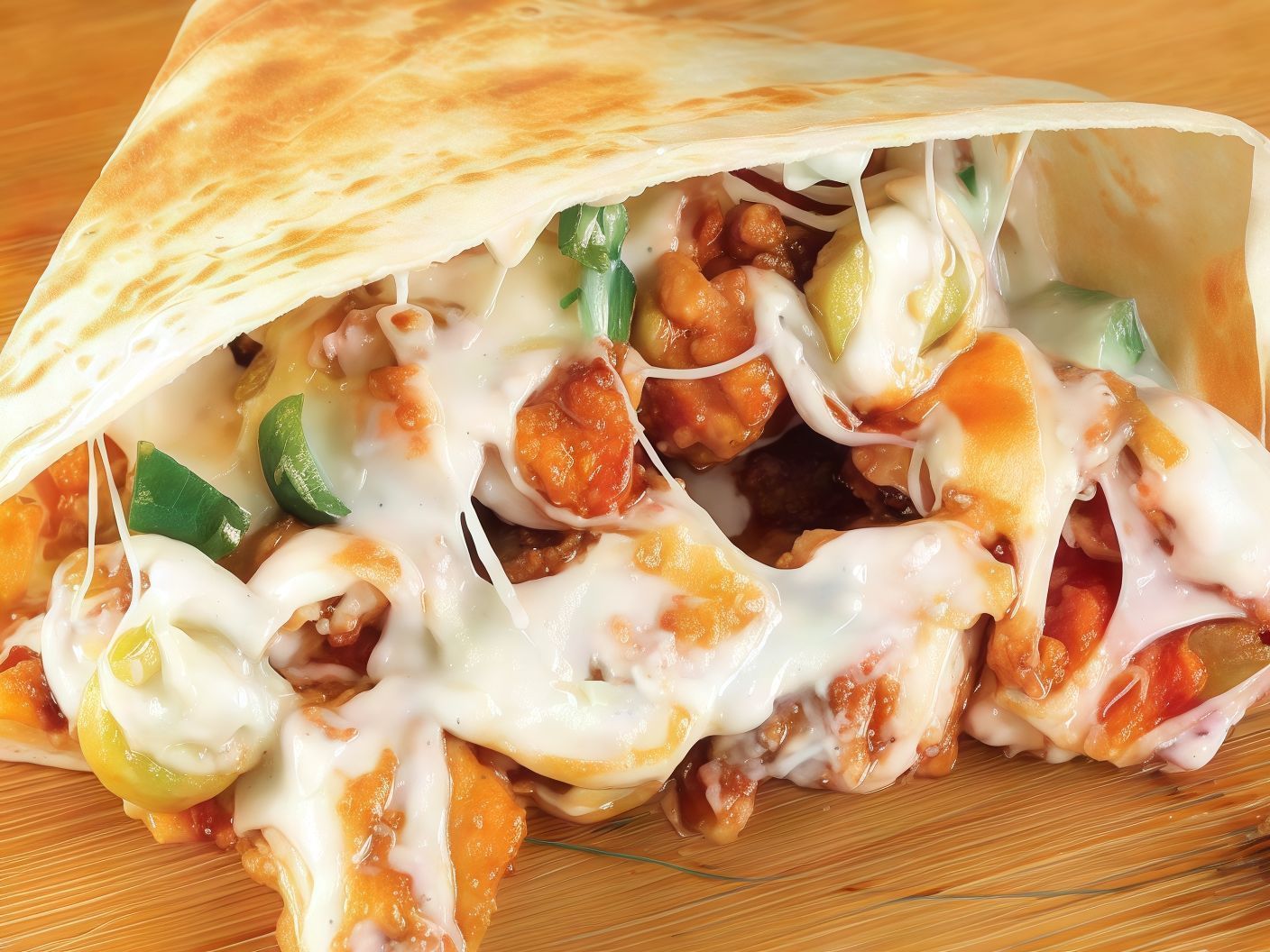 Mix Chicken crepe