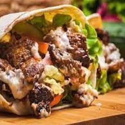 Potato mix meat crepe