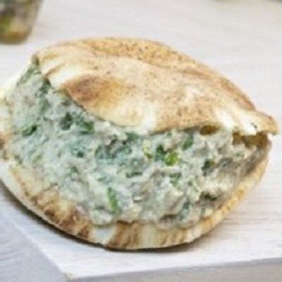 Baba Ghanouj sandwich