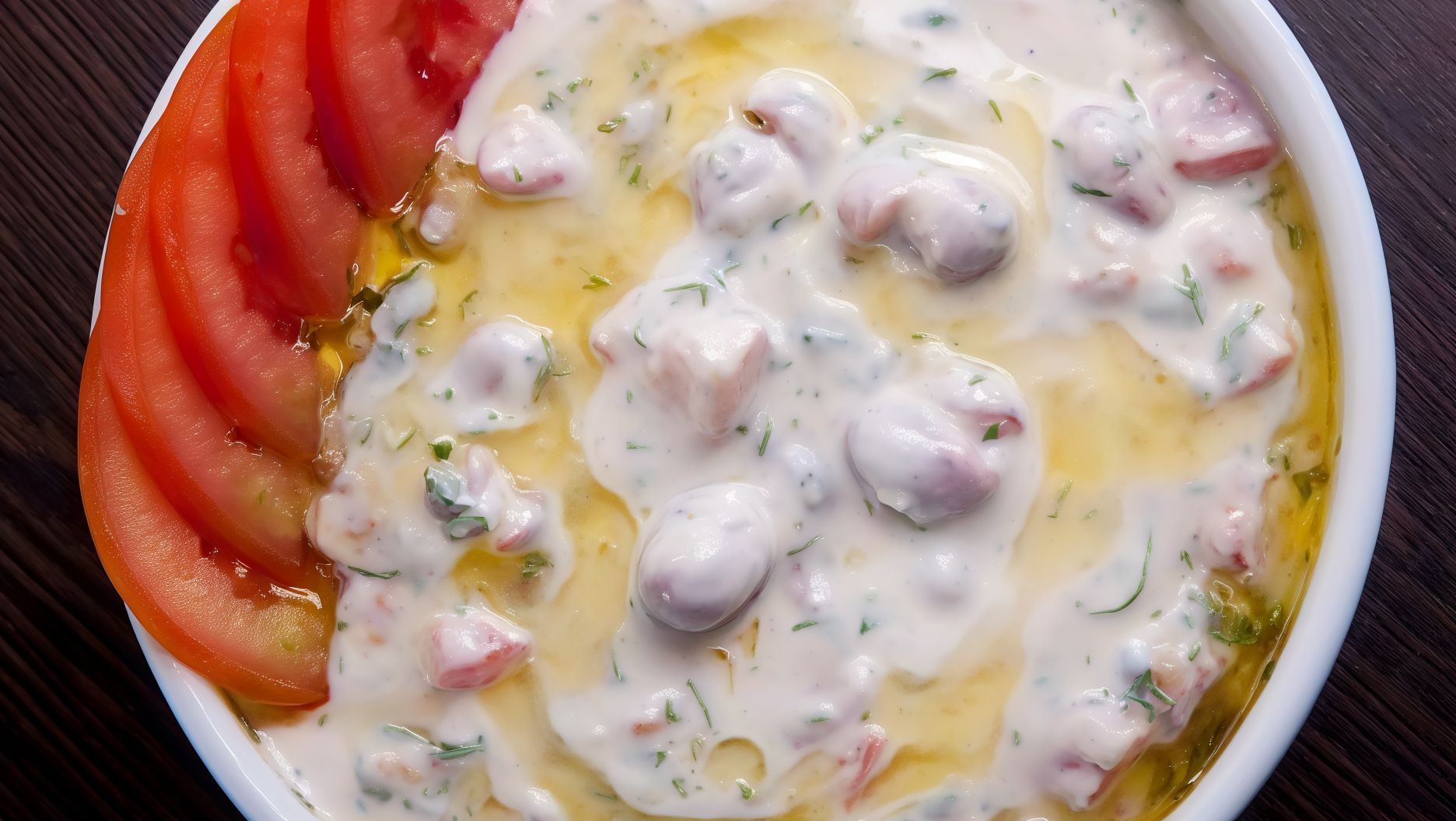 Beans With Yogurt