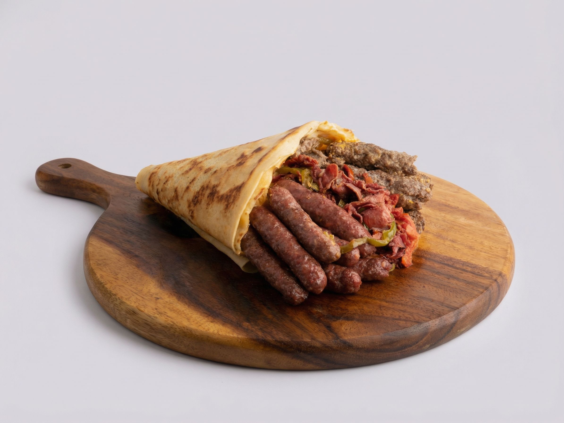 Mix Grill Meat Crepe