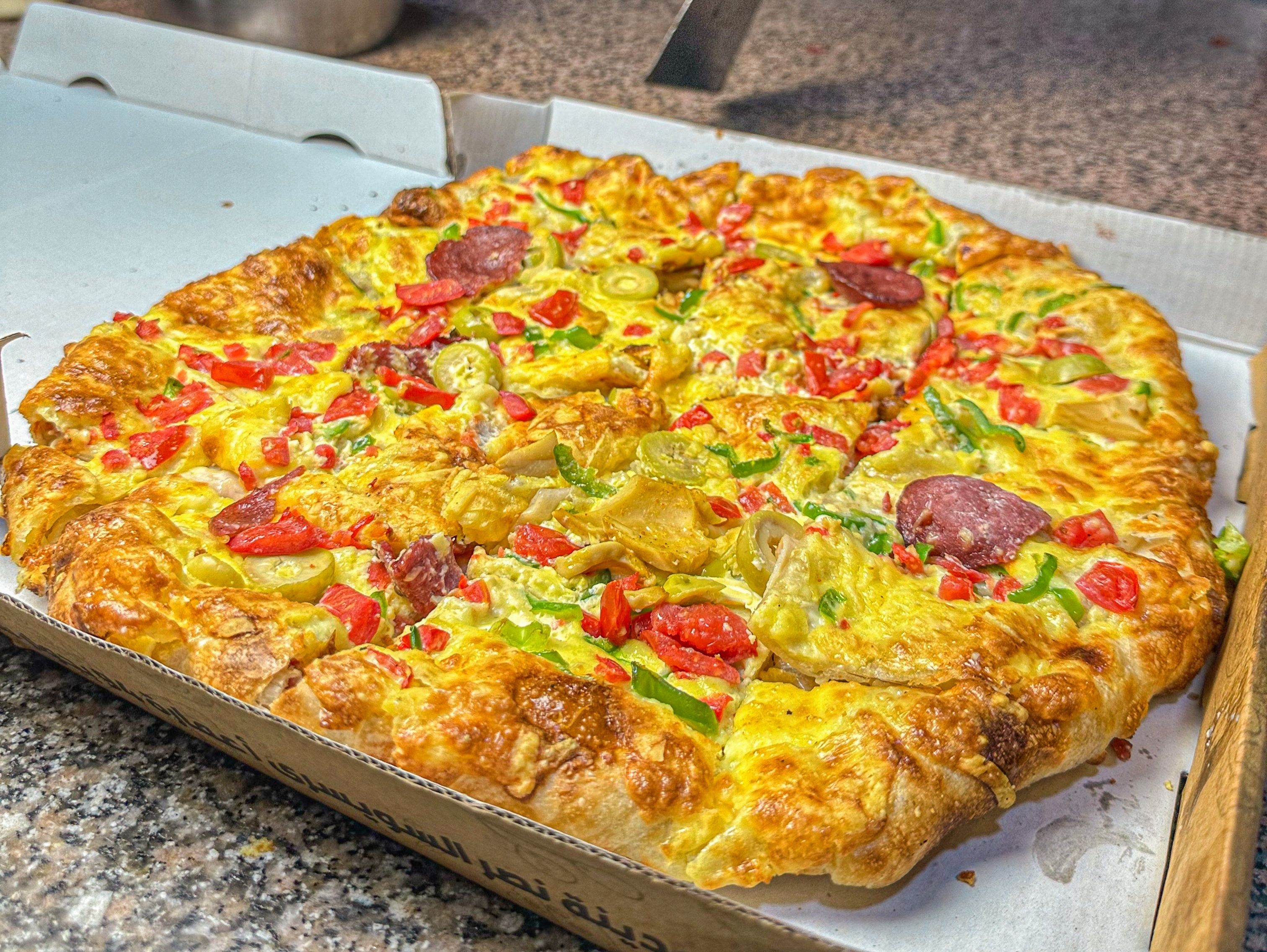 Super Crunchy Pie Wesh Pizza