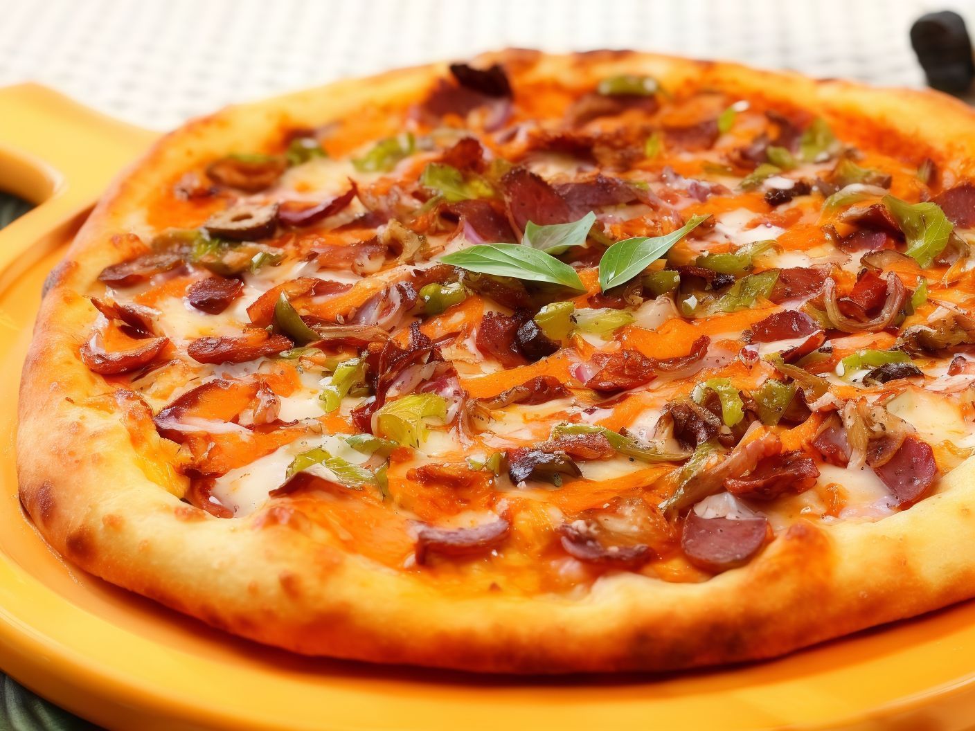 Chicken Pastrami Pizza