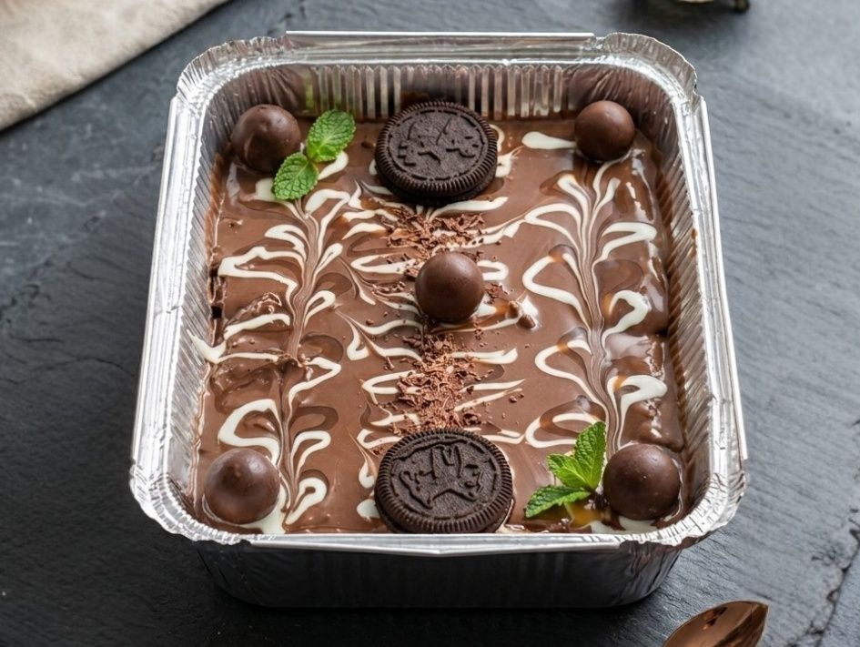 Plain chocolate pie