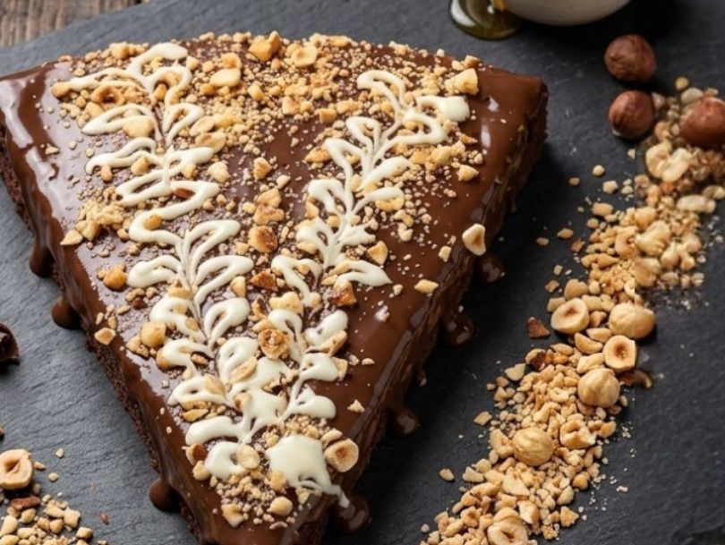Hazelnut chocolate crepe