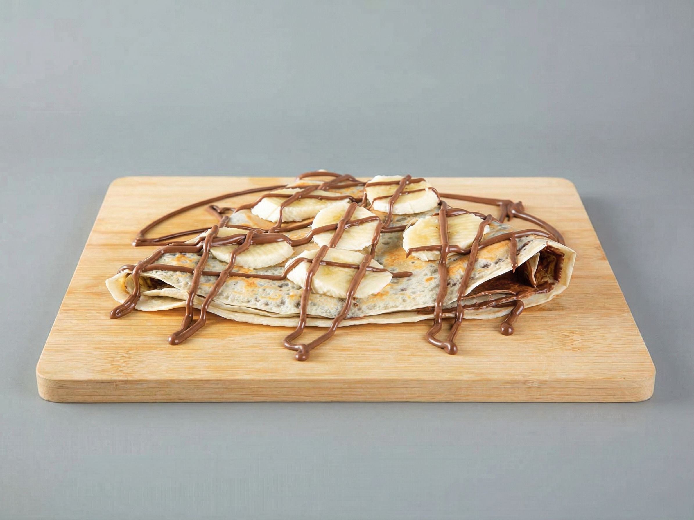 Banana chocolate crepe