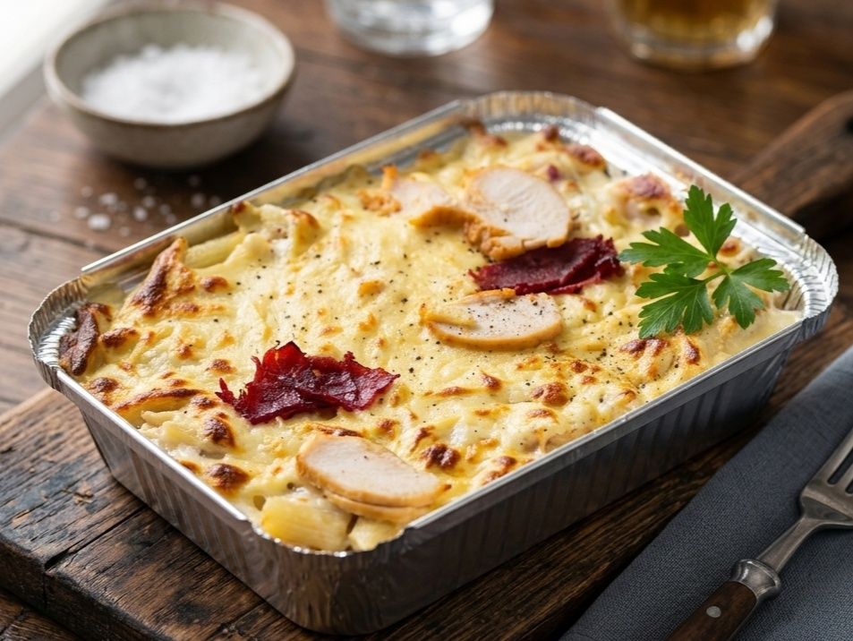 Pastrami Chicken Pasta