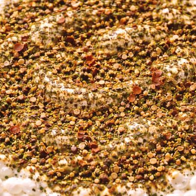 Cottage Cheese with Spicy Palestinian Thyme