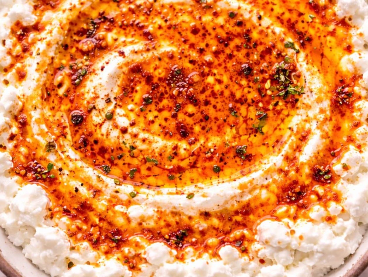 Cottage Cheese with Cayenne Pepper