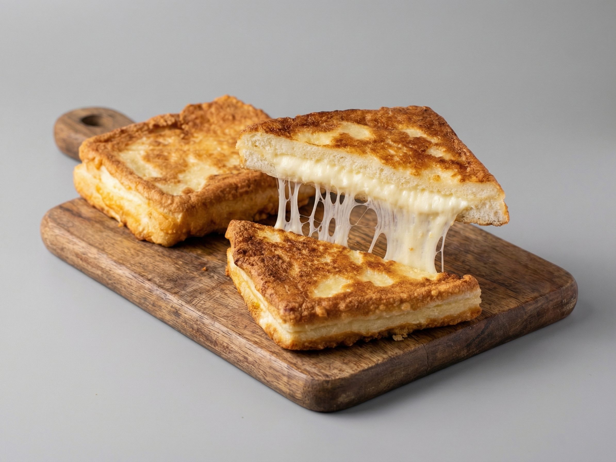 Fried cheese sandwich