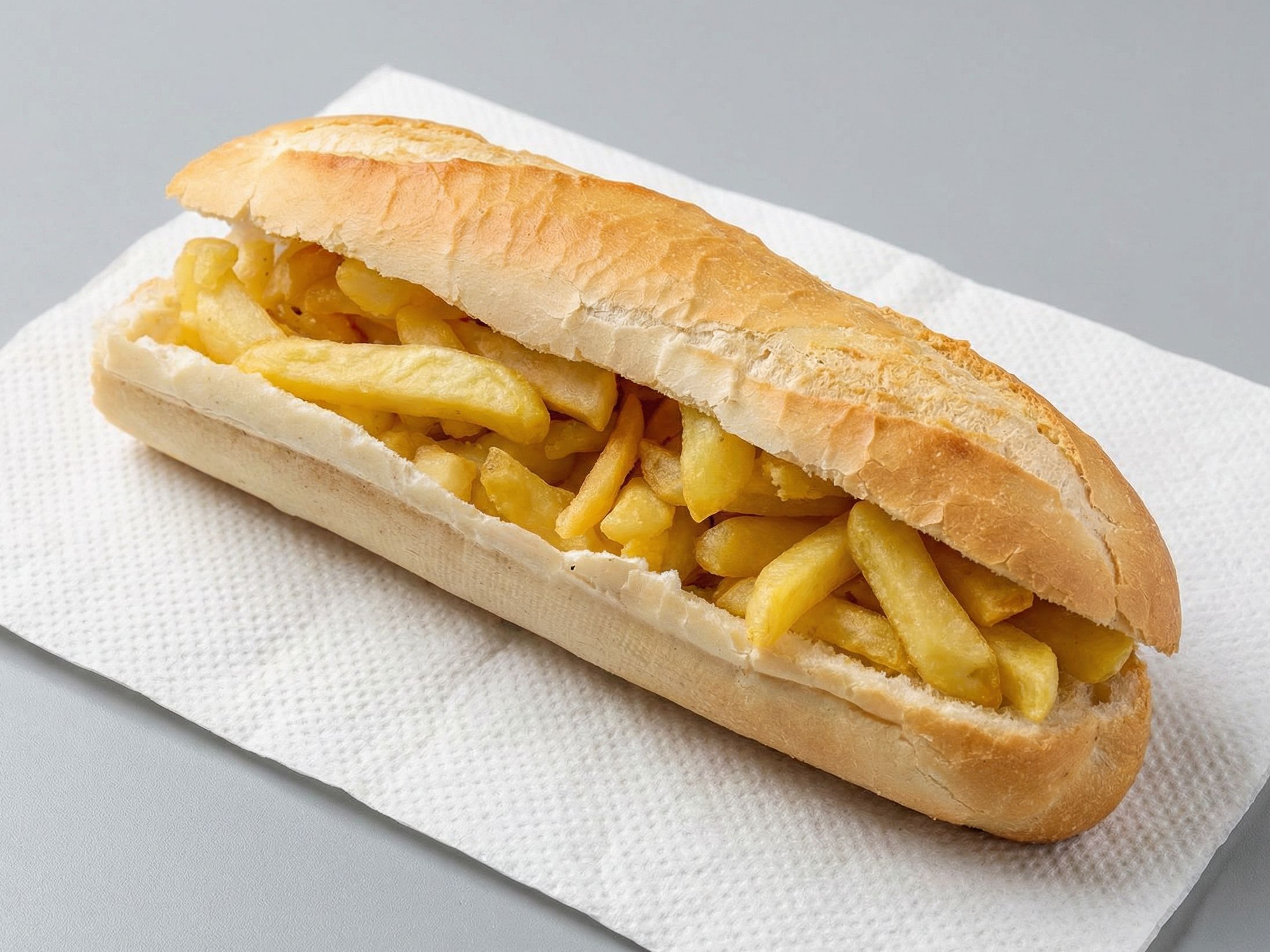 French potatoes sandwich
