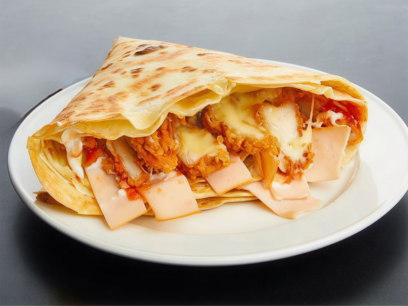 Chicken Mozzarella Crepe