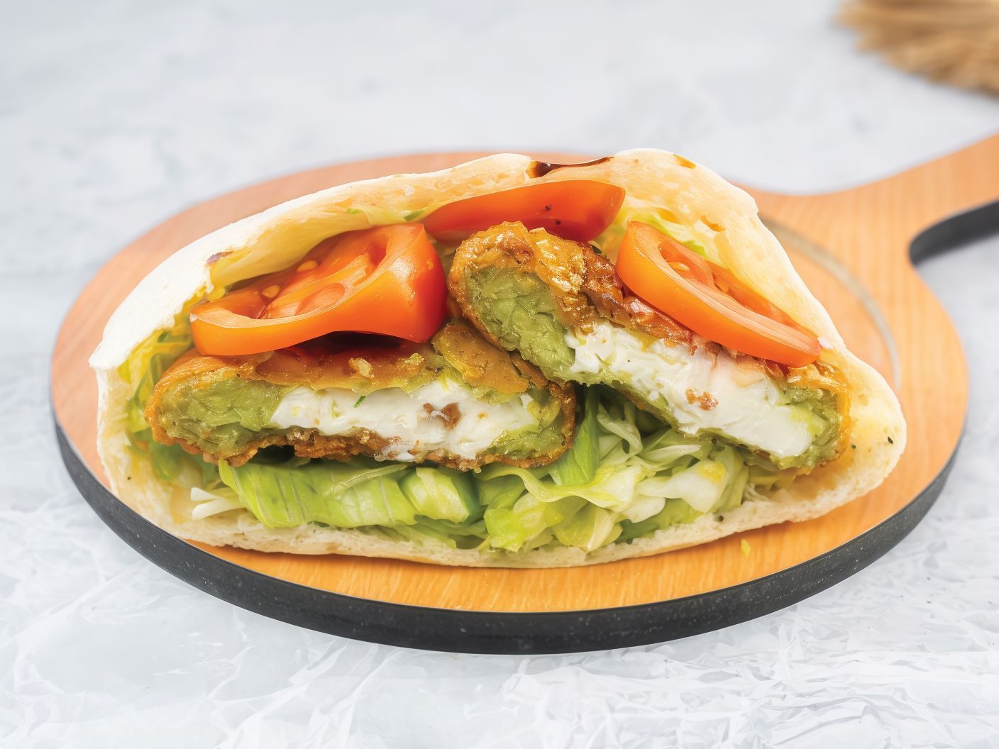 Stuffed Taamia sandwich