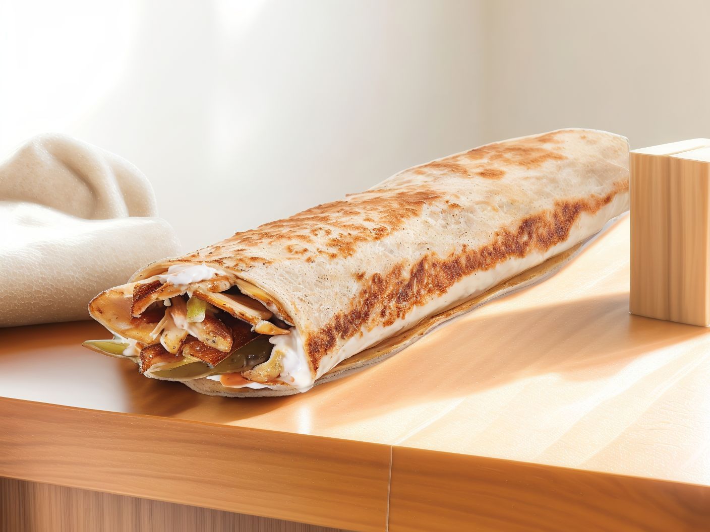 Shawarma Extra Cheese Sandwich