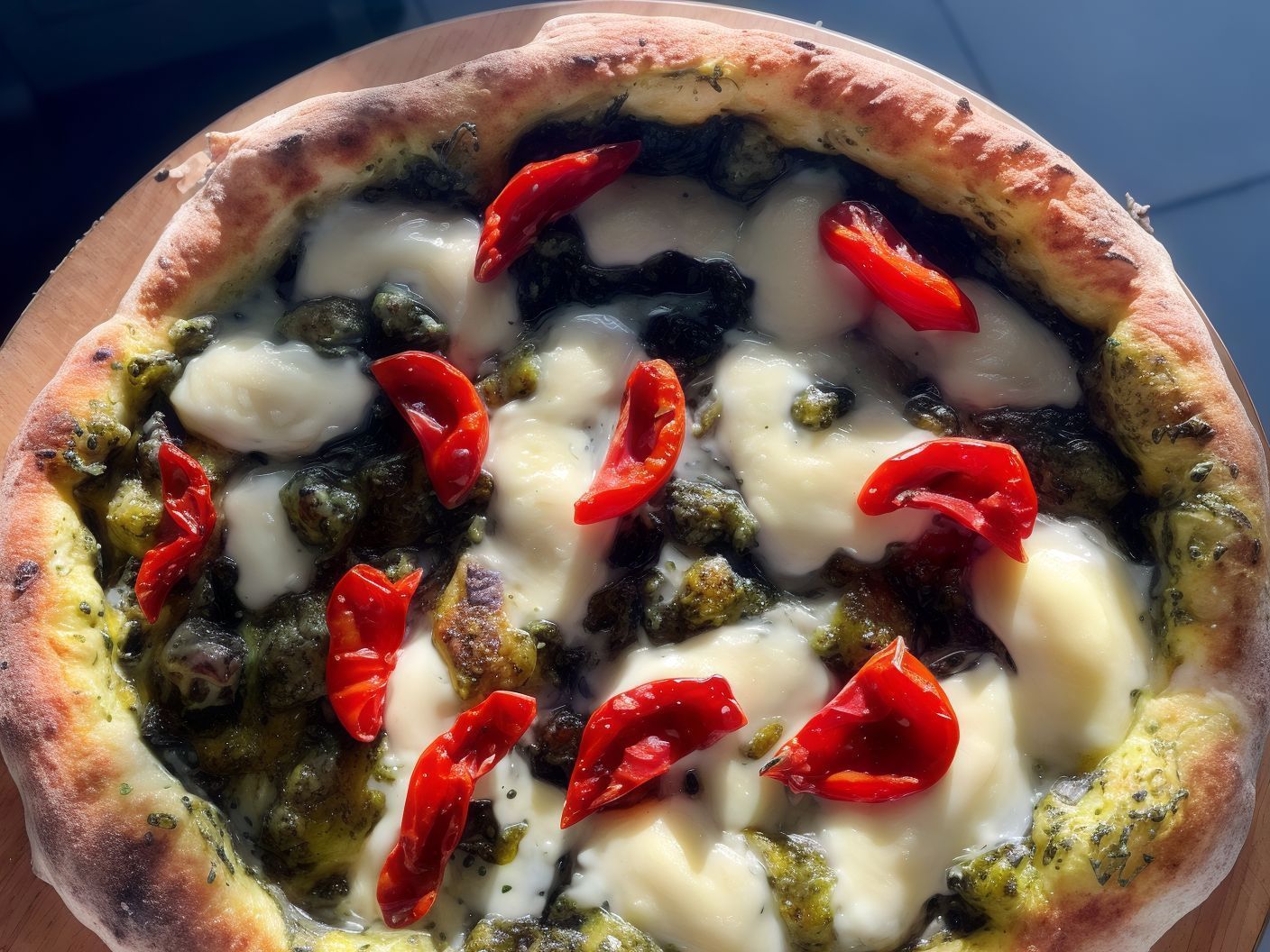 pesto pizza