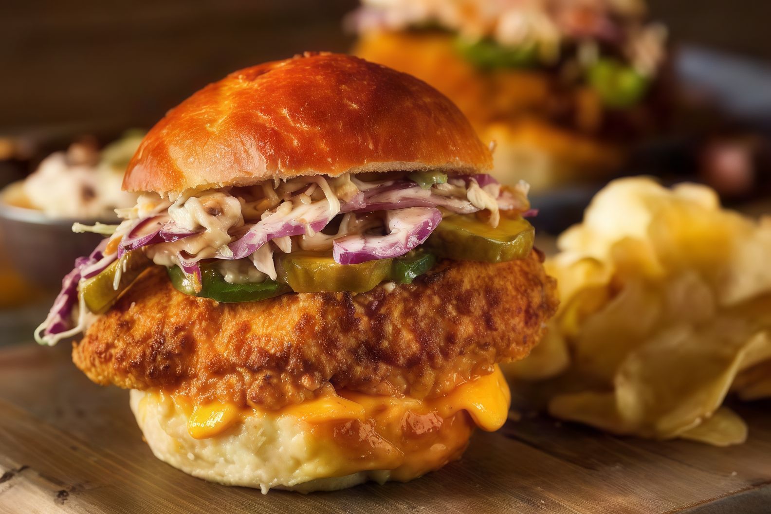 Chicken country sandwich